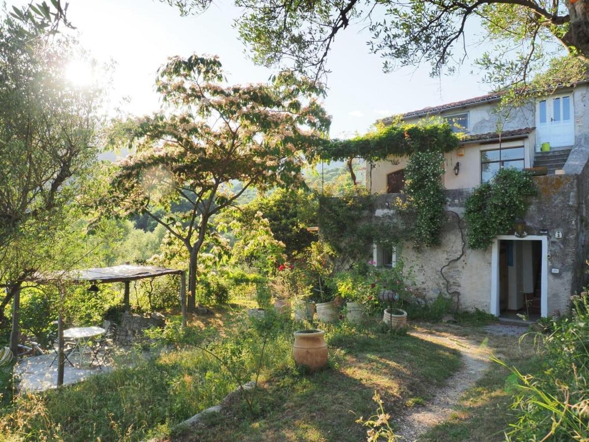 Antica Casa Del Canto Iara - Private Parking Calice Ligure エクステリア 写真