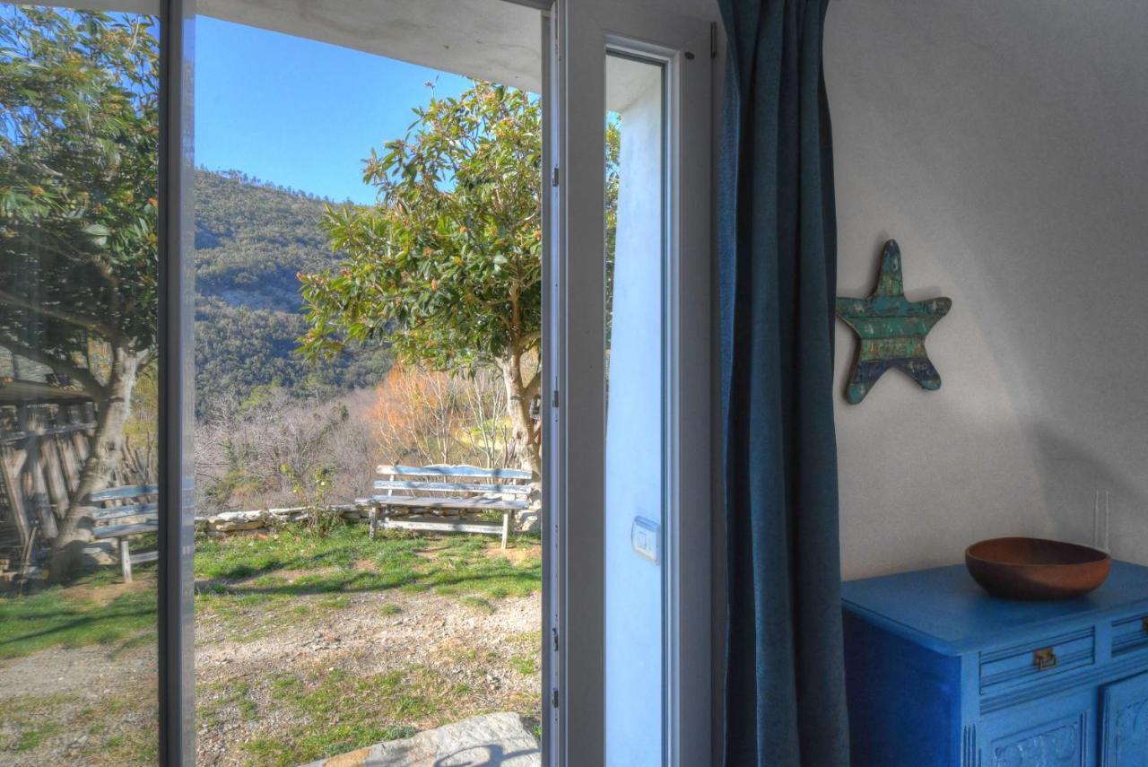 Antica Casa Del Canto Iara - Private Parking Calice Ligure エクステリア 写真